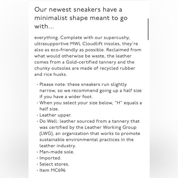 madewell sneakers size 5.5 - Picture 4 of 12